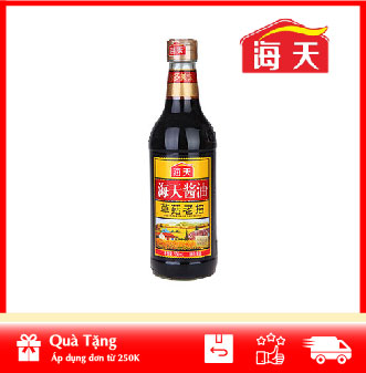 [ HÀNG CÔNG TY NHẬP KHẨU ] Hắc Xì Dầu Nước Tương Hương Nấm Hải Thiên 500ml Tàu Vị Yểu