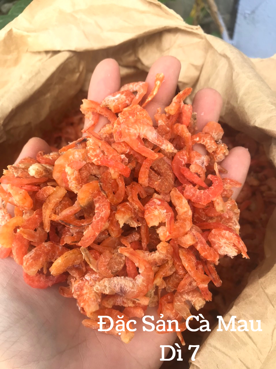 [200Gram] Tôm khô Cà Mau, tôm nhỏ dùng nấu canh xào cơm xào bắp