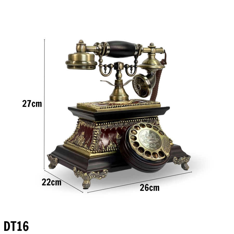 Điện thoại tân cổ điển sang trọng hoài niệm về thế kỉ trước dt16