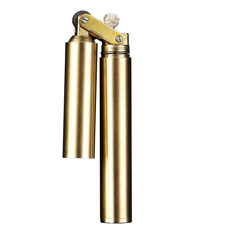 Hộp quẹt bật lửa xăng đá mini chief cf-045 kiểu dáng côn nhị khúc nhỏ gọn độc lạ