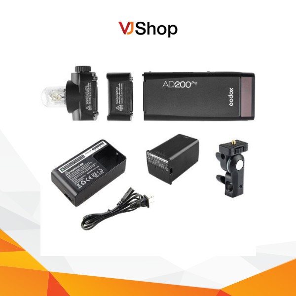 Đèn Flash GODOX AD200 PRO chính hãng bảo hành 12 tháng