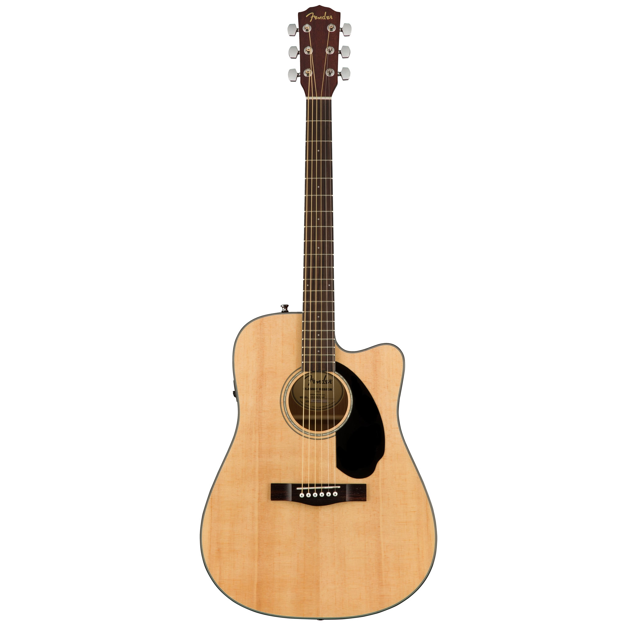 Đàn guitar fender cd-60sce dreadnought, walnut fingerboard, natural 0970113021