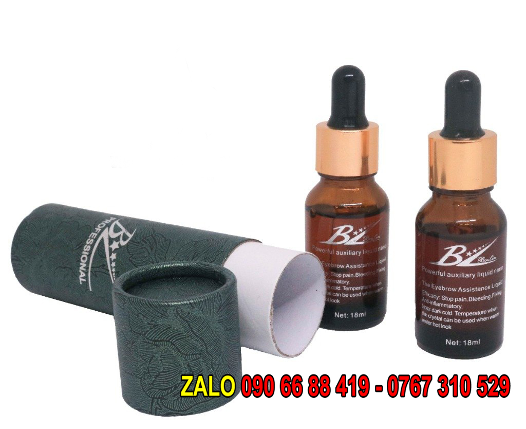 Tê nước bl hỗ trợ phun xăm môi mày 18ml - dung dịch giảm đau berlin 18ml - tê nước ủ môi bl 18ml