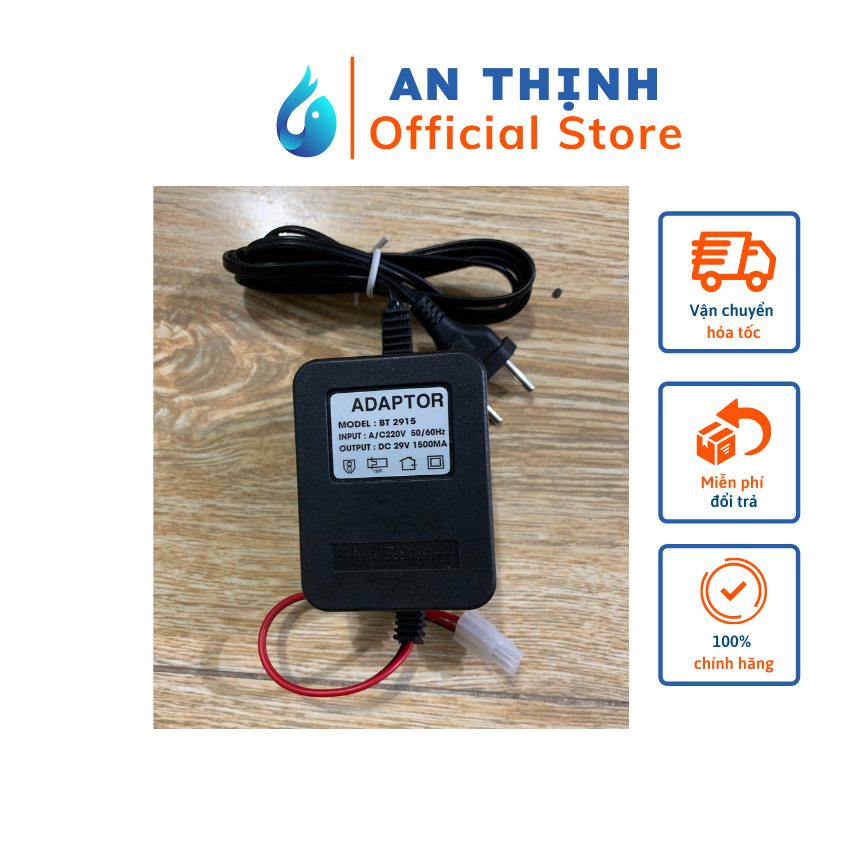 Nguồn adapter 29V dùng trong hệ thống phun sương làm mát không khí, cấp ẩm