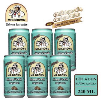 Cafe mr.brown hương vanilla 240ml