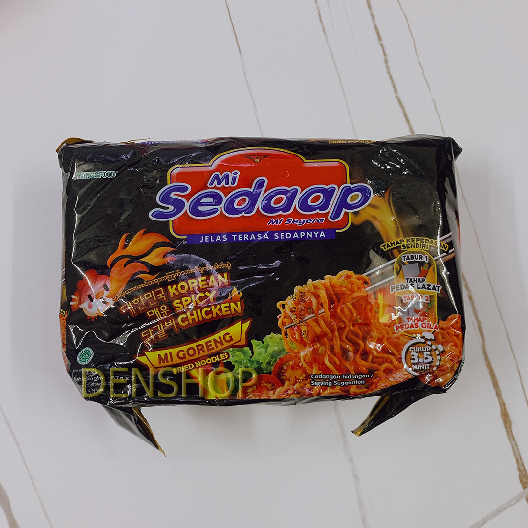 Mì trộn ăn liền Sedaap hàn quốc combo bịch 5 gói