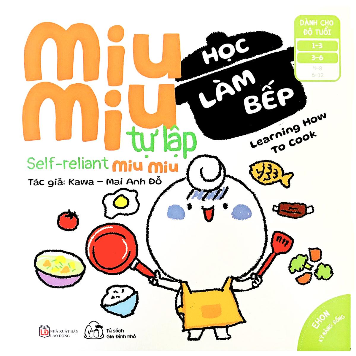Sách - Ehon Kĩ Năng Sống - Miu Miu Tự Lập- Phần 2 - Combo 8 quyển, lẻ tùy chọn