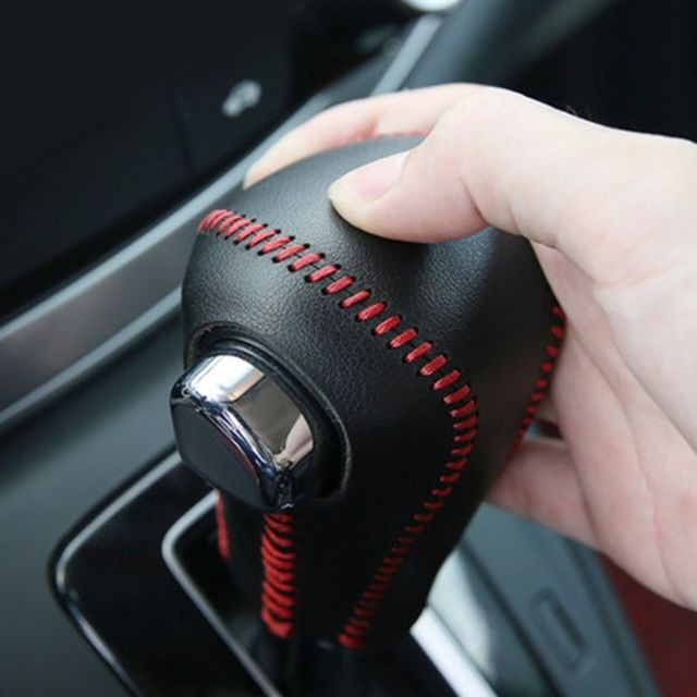 Bọc cần số da thật xe kia cerato 2019 2020 2021 2022 bản at .