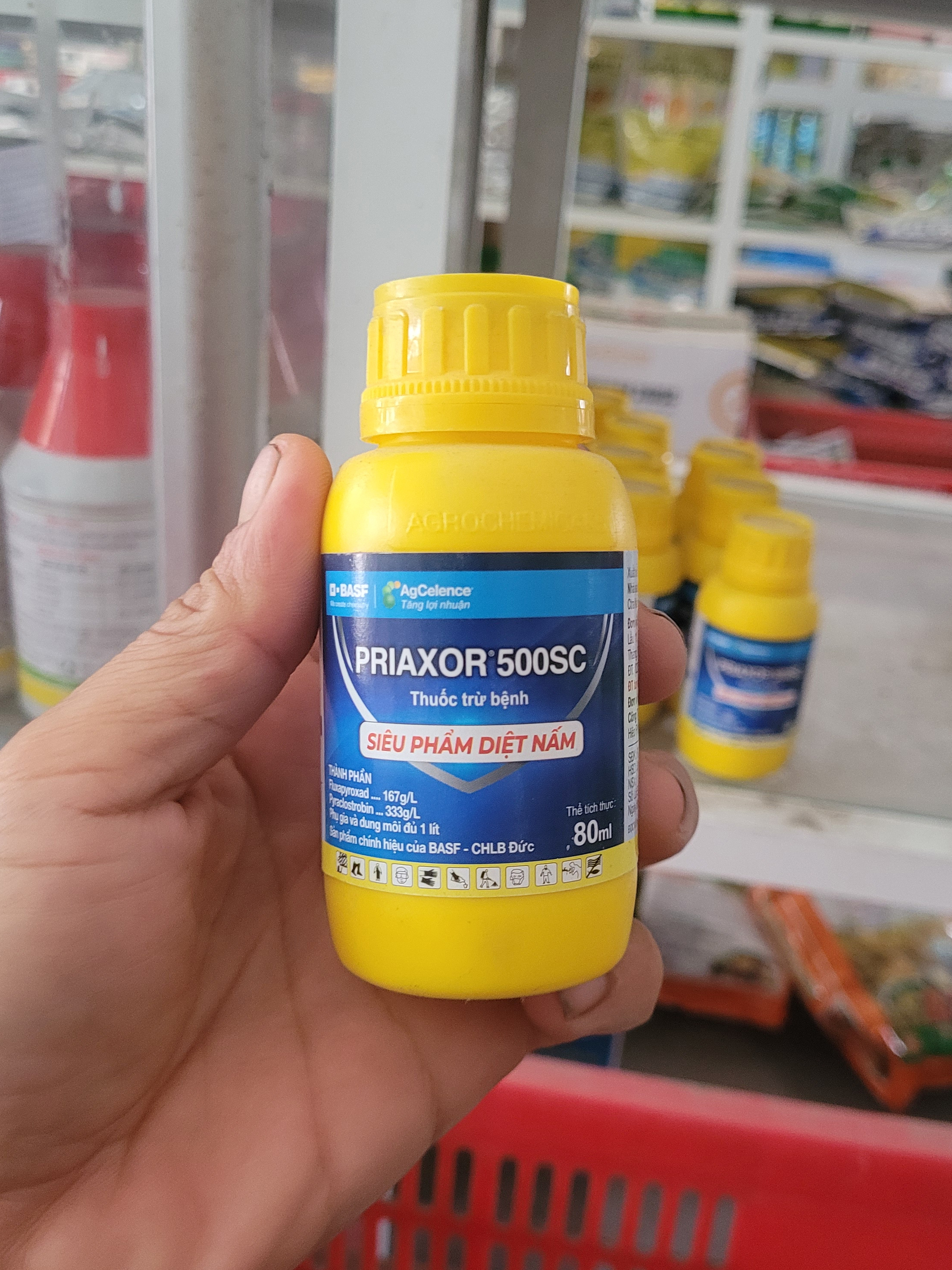 Thuốc trừ bệnh thán thư Priaxor 500SC 80ml