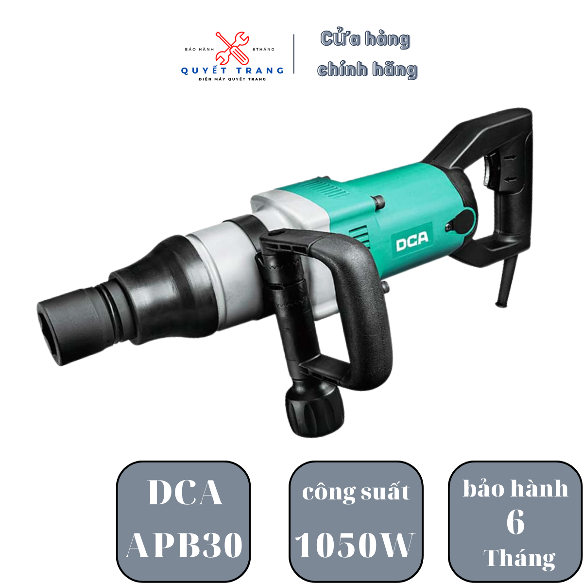 Máy siết bulong dca apb30 chuyên bulong ô tô cỡ lớn công suất 1050w chính hãng dca