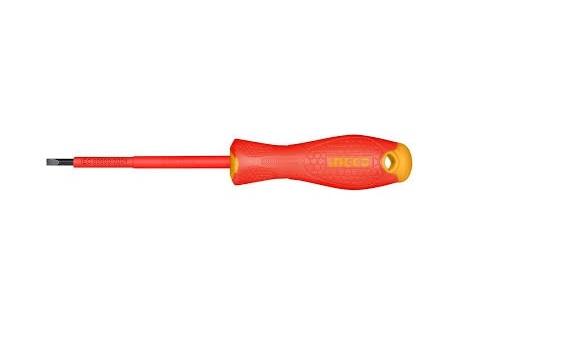 Tua vít dẹp cách điện sl5.5×125 ingco hisd815125