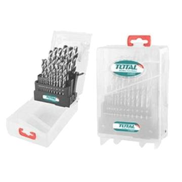 Bộ mũi khoan kim loại hss 25 chi tiết total tacsd0251