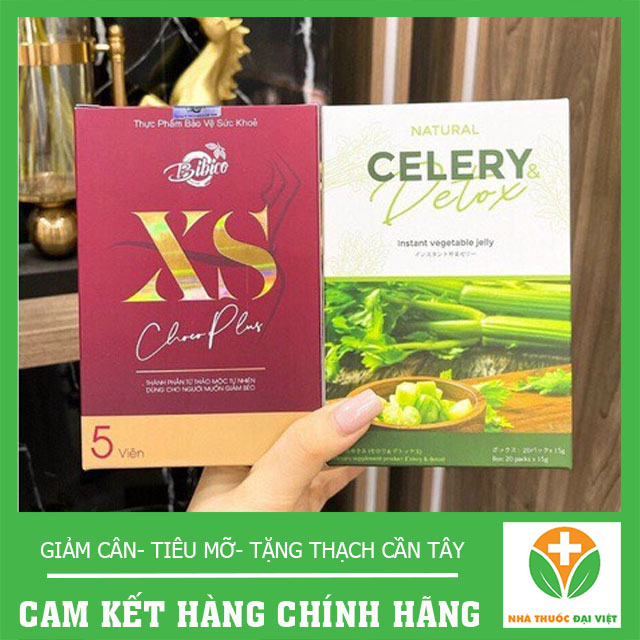 Kẹo socola giảm cân 𝐗𝐒 tặng kèm thạch cần tây giảm cân an toàn hiệu quả