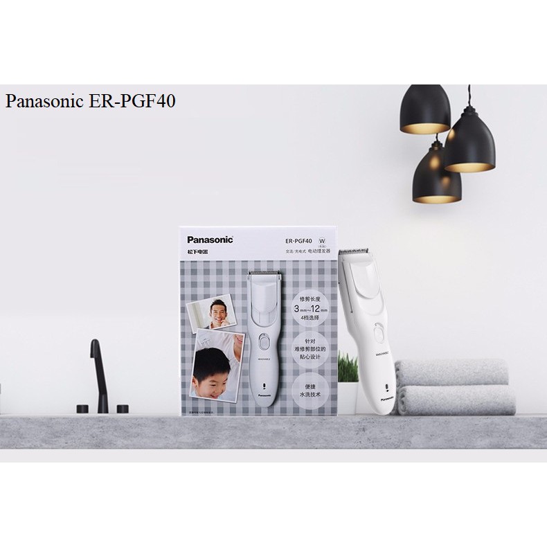 Tông đơ cắt tóc Panasonic ER-PGF40 dùng cho người lớn và trẻ em. Hàng nhập
