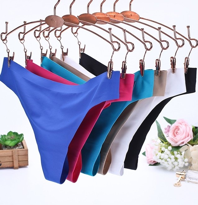 Combo 5 quần lót nữ lọt khe su đúc không đường may - quần sịp nữ sexy - quần lọt khe nữ - N09