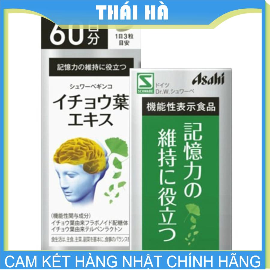 [HCM]Viên Uống Tiền Đình Asahi 180 Viên 60 Ngày Hỗ Trợ Đau Đầu Chóng Mặt Mất Ngủ Suy Nhược Thần Kinh