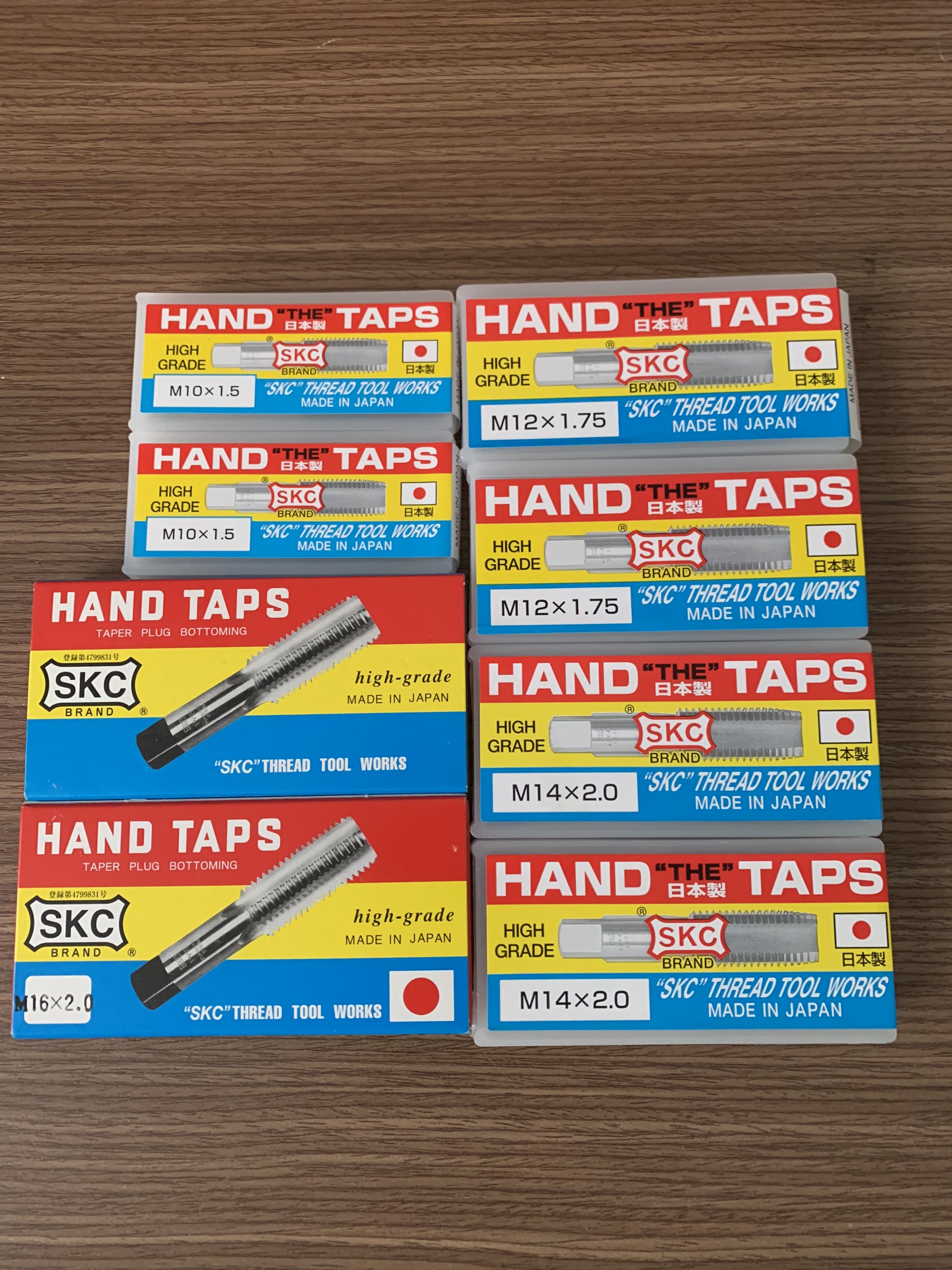 Bộ taro skc 3 chi tiết m3, m4, m5, m6, m8, m10, m12, m14, m16