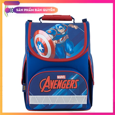 Cặp học sinh chống gù bebé - Nature Quest Captain America