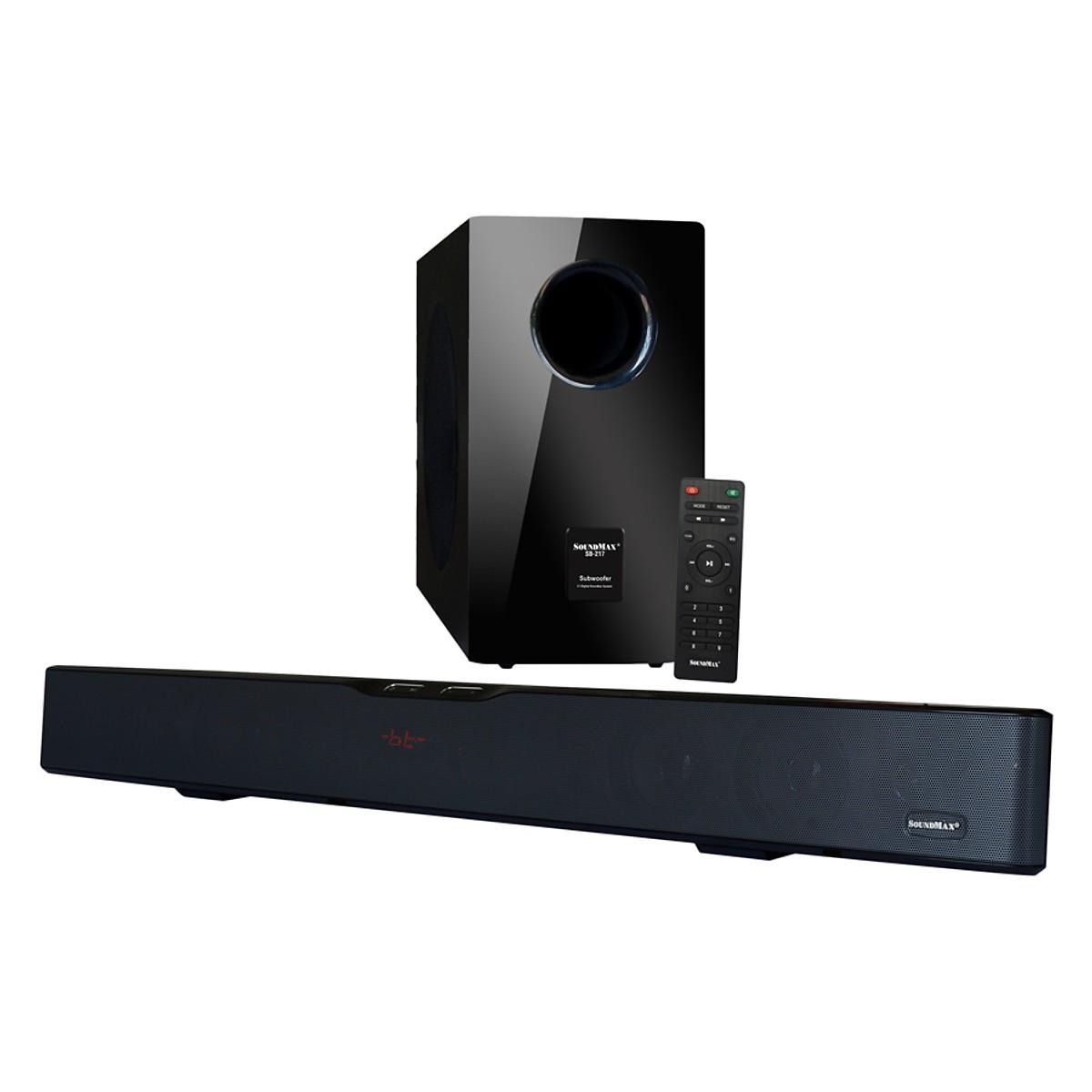 Loa Soundmax SB-217/2.1 90W RMS (Đen)