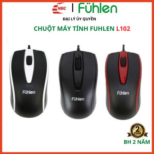 Chuột máy tính có dây Fuhlen L102 - Hàng chính hãng