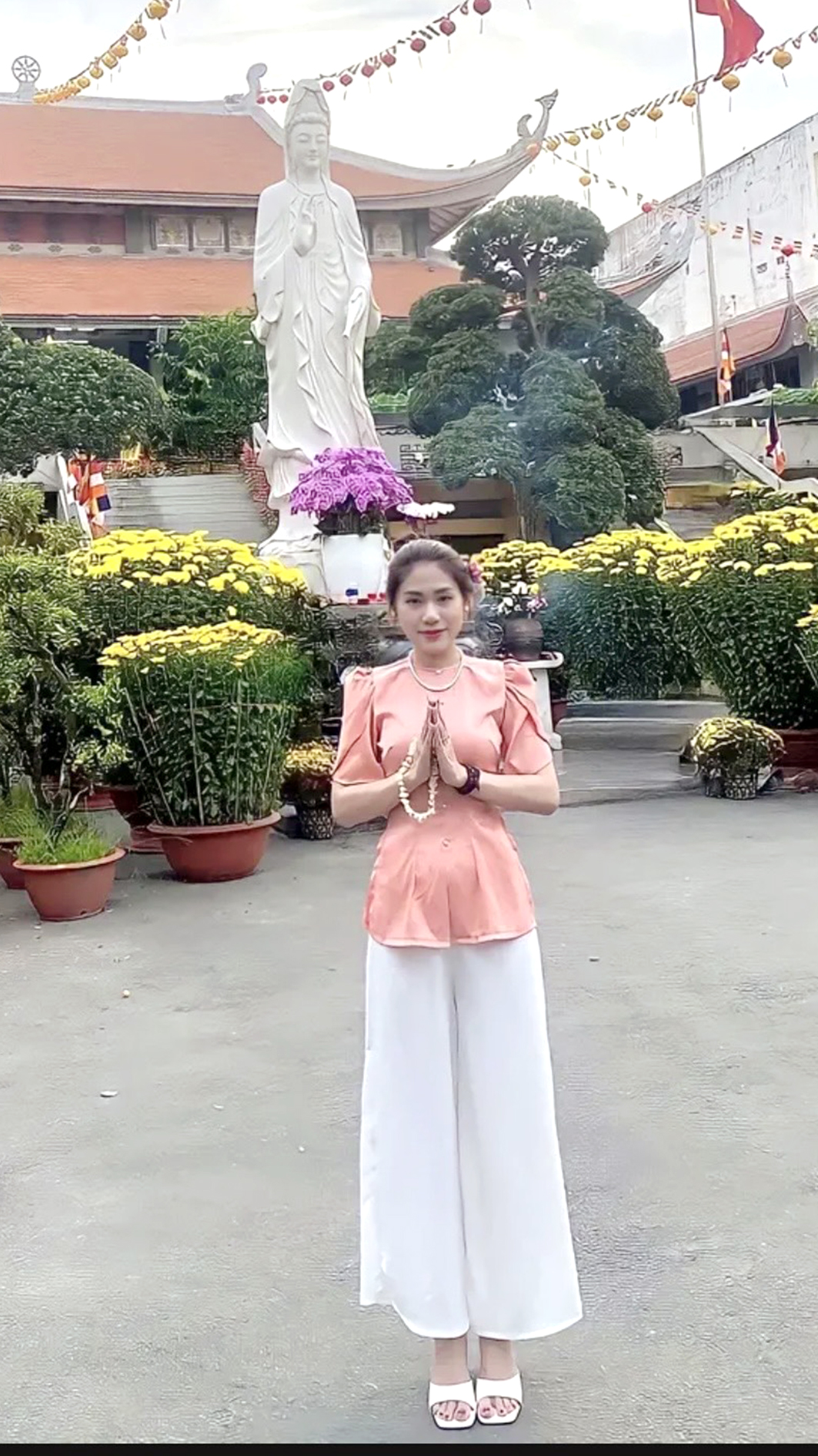 Áo lam xiinh tay cánh tiên