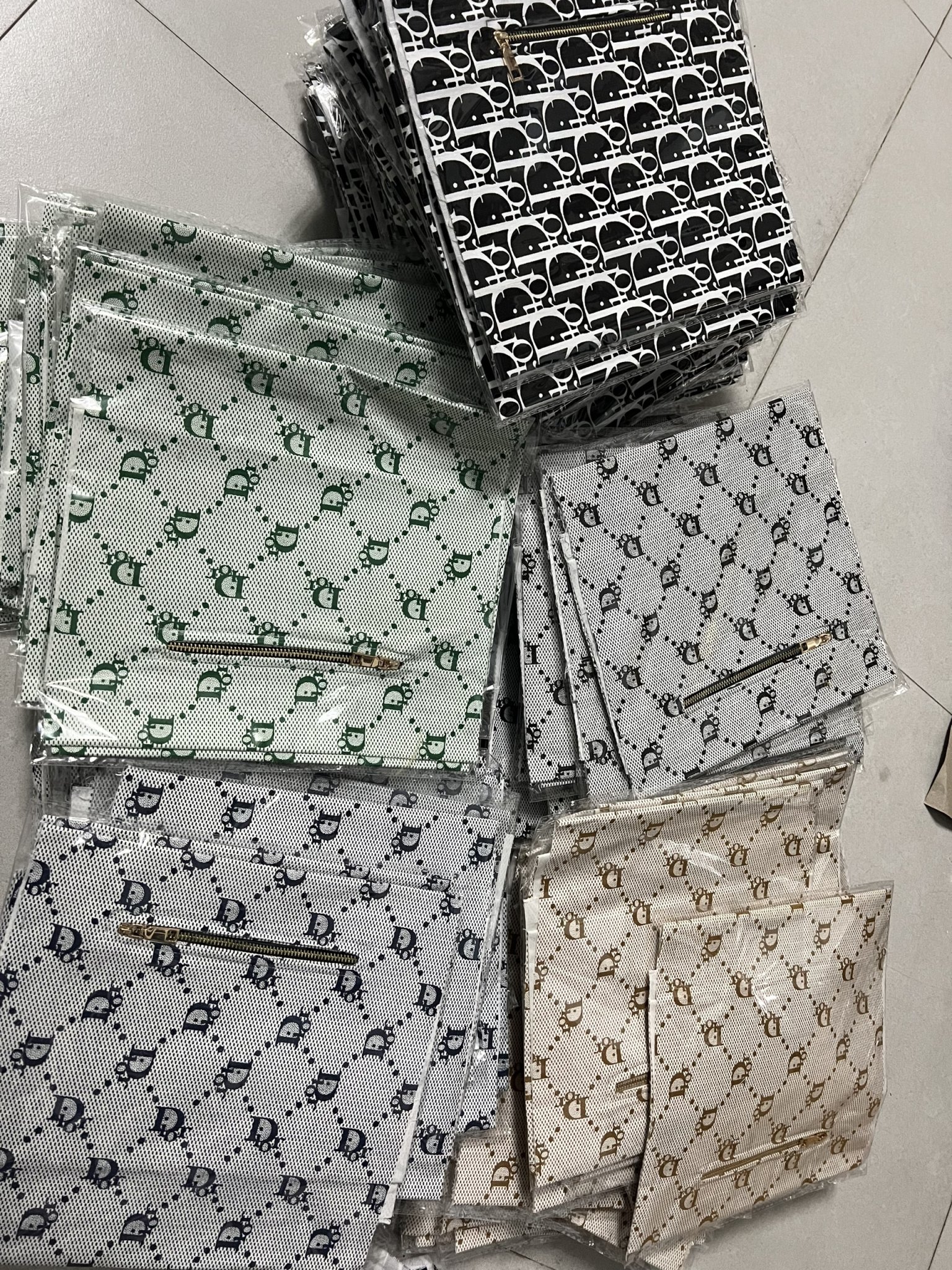 Lót túi may sẵn ngăn phụ size lớn