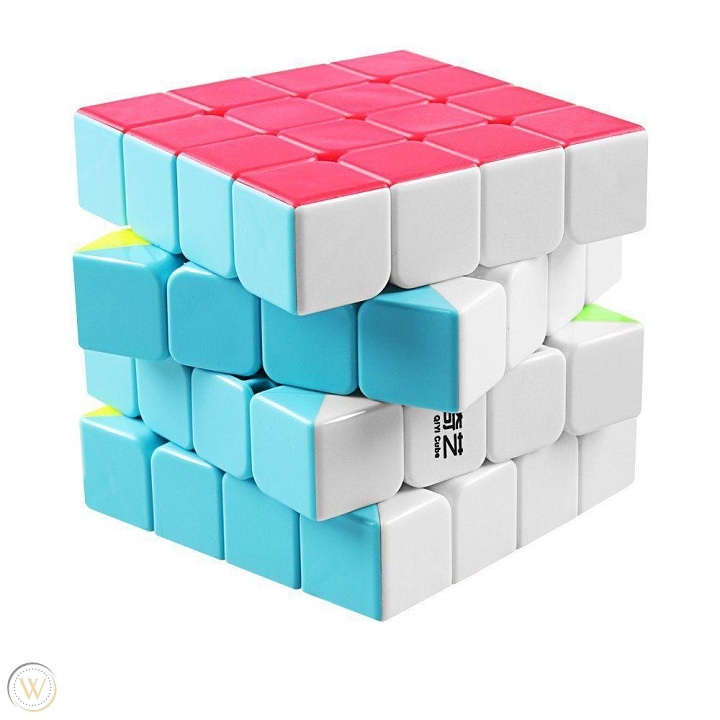 [HCM][FREESHIP] Rubik 4x4 Qiyi S2 Rubic 4 Tầng Khối Lập Phương Kh&ocircng Viền