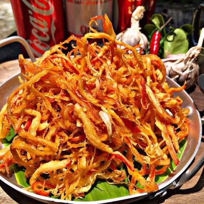 Mực hấp sốt bơ tỏi - ngon tuyệt 100g / 250g / 500g