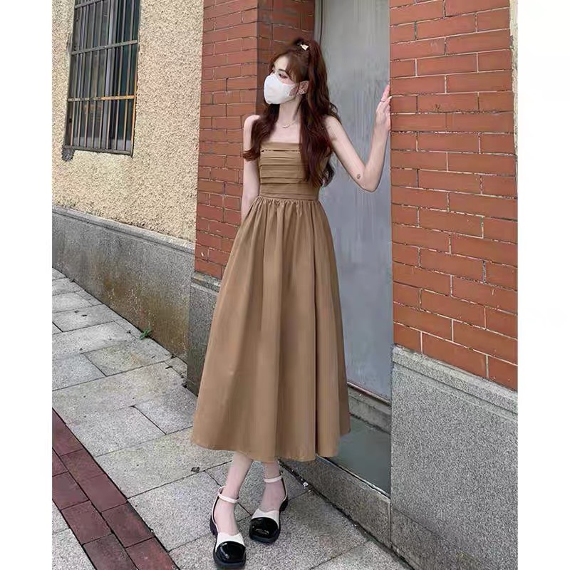 Mua Váy babydoll hai dây xốp buộc nơ lưng nhiều màu đi biển Đầm babydoll dáng ngắn freesize cột nơ chun lưng xinh xắn Hồng đậm tại CMI thời trang #43 Mua Váy babydoll hai dây xốp buộc nơ lưng nhiều màu đi biển Đầm babydoll dáng ngắn freesize cột nơ chun lưng xinh xắn Hồng đậm tại CMI thời trang