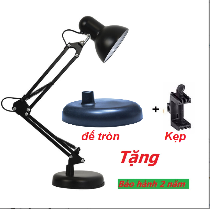 Đèn học, Đèn để bàn học, Đèn học để bàn chống cận thị, Đèn học để bàn. Đèn bàn học kèm kẹp bàn đa năng PiXar 811 Led Thắng Trang