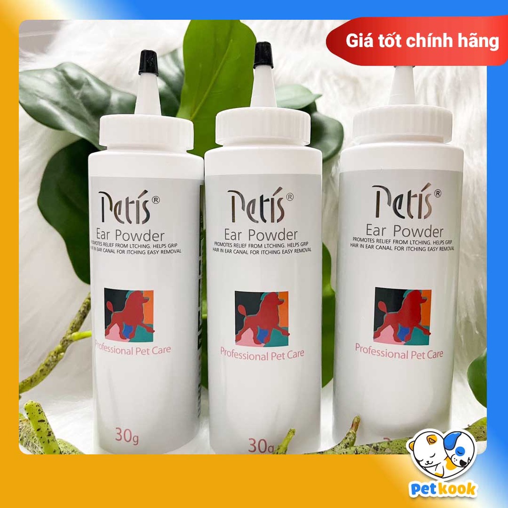 Bột nhổ lông tai cho thú cưng - petis ear powder