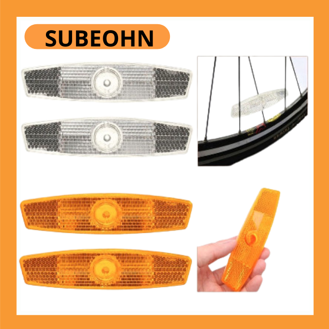 Miếng phản quang gắn nan hoa xe đạp thể thao