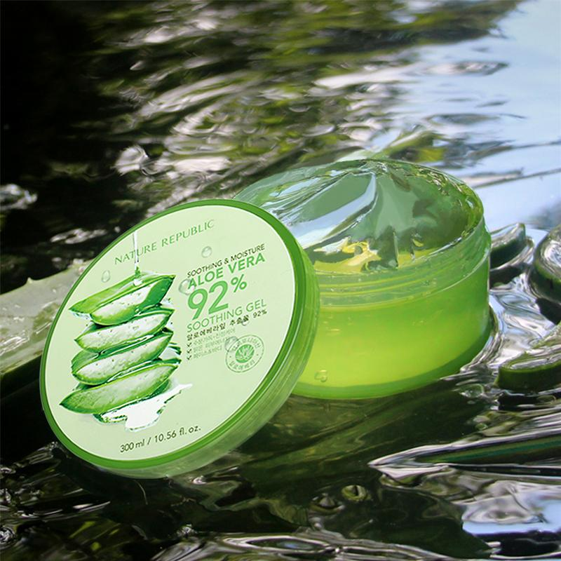 Gel Lô Hội Làm Đẹp Đa Công Dụng Nature Republic Aloe Vera 92% Soothing Gel 300ml