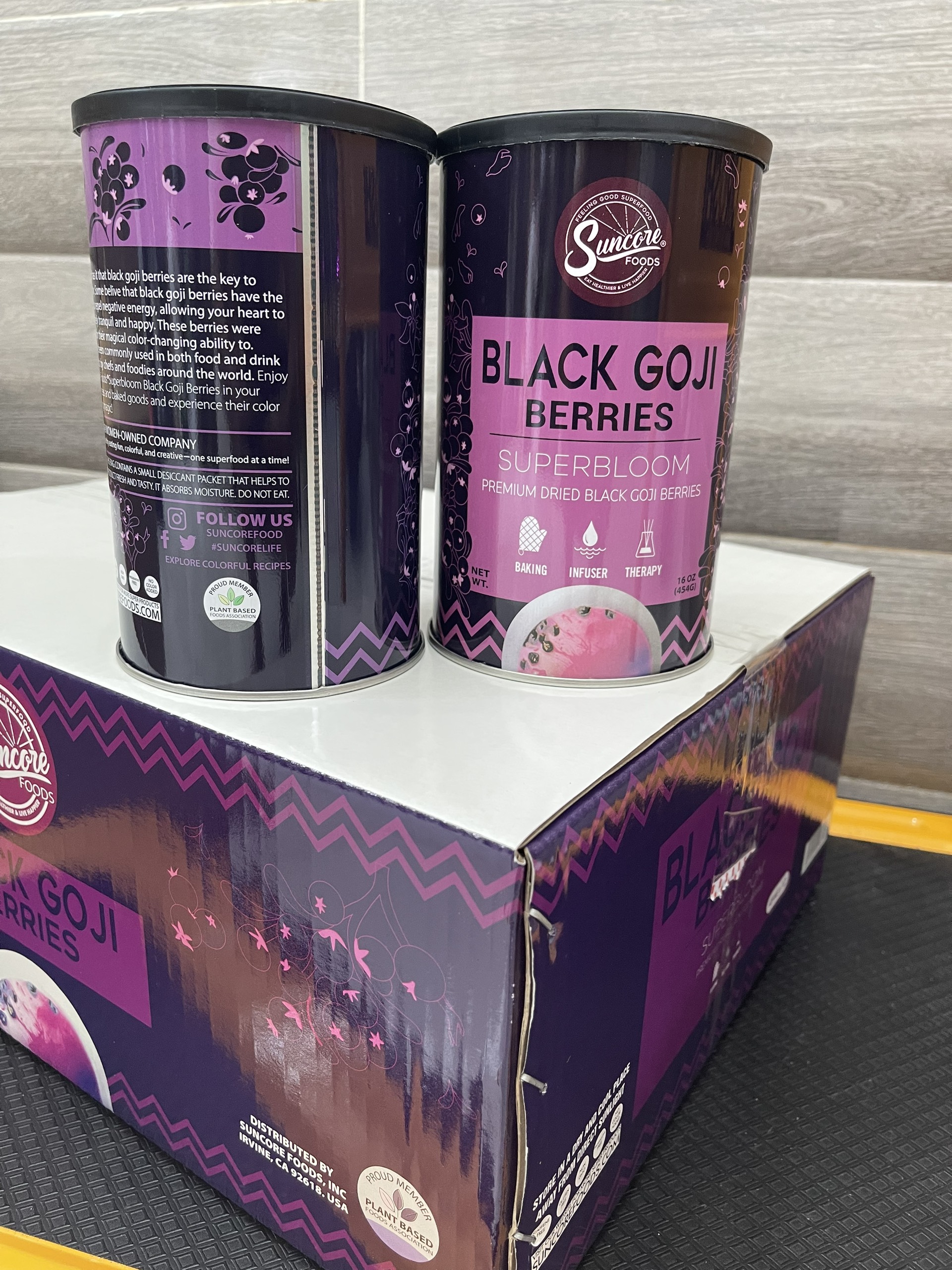 Hắc Kỷ Tử MỸ- BLACK GOJL BERRIES 454GR -date 5-2026