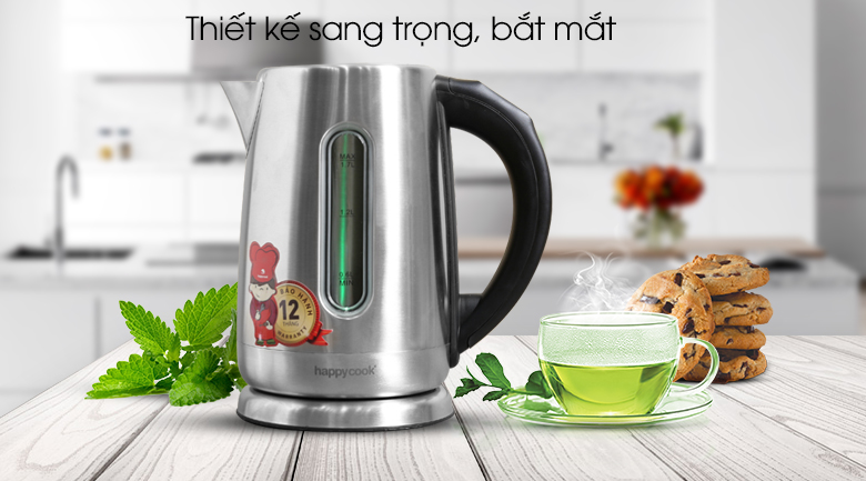 Bình siêu tốc happycook 170d 1.7 lít