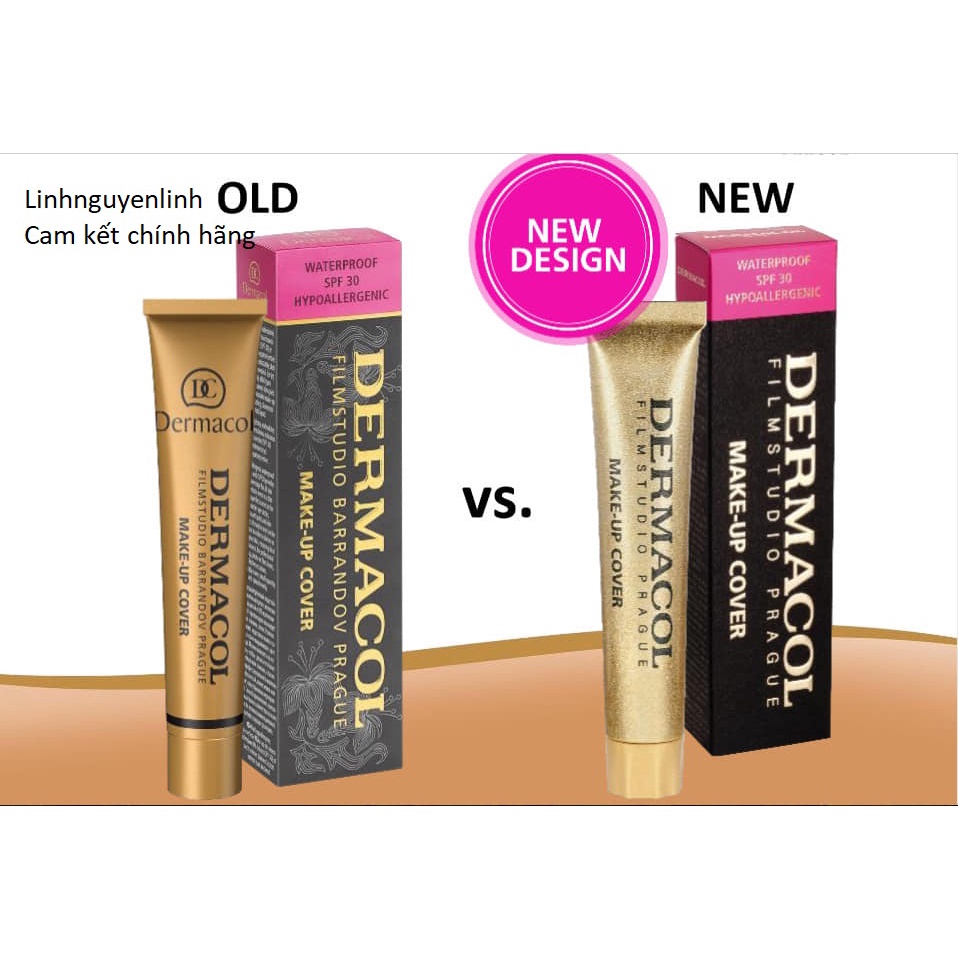 Kem nền che khuyết điểm dermacol