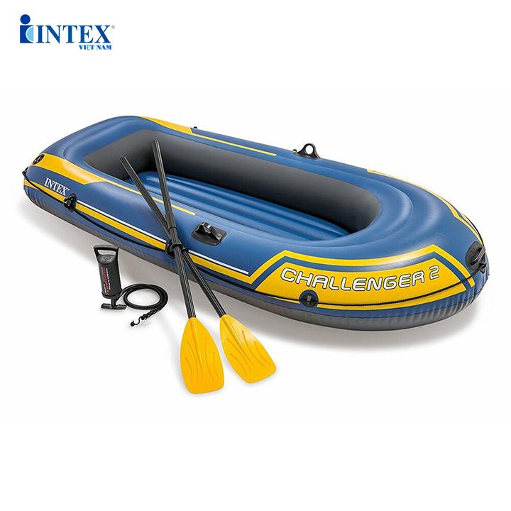 Thuyền bơm hơi intex challenge 2 người 68367 - thuyền bơm hơi, thuyền phao