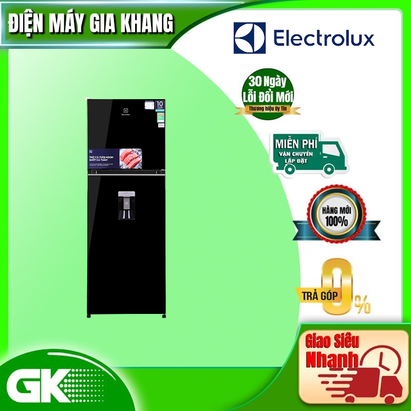 Tủ lạnh etb3440k-h ngăn đông trên 312l ultimatetaste 300 - công nghệ nutrifresh inverter - giao toàn quốc - freeship hcm