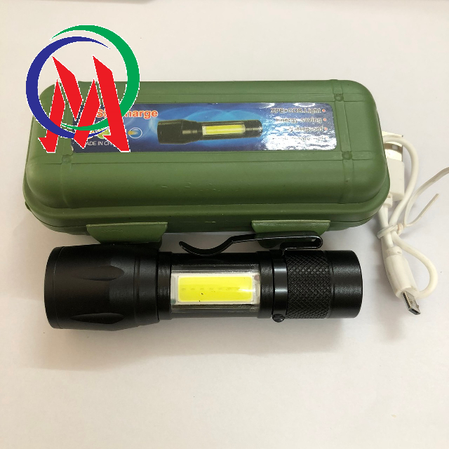 Đèn pin mini đa năng siêu sáng cao cấp có zoom