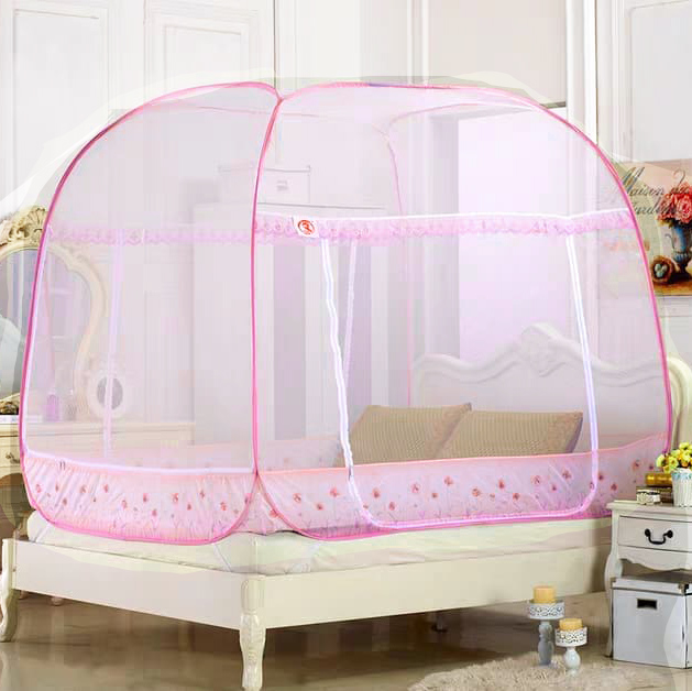 Mùng chụp tự bung đỉnh rộng cao cấp Ánh Sao 1m6x2m - mùng chống muỗi