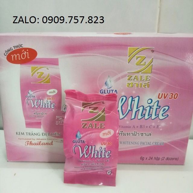 Sỉ lố 12 hộp kem zale hồng