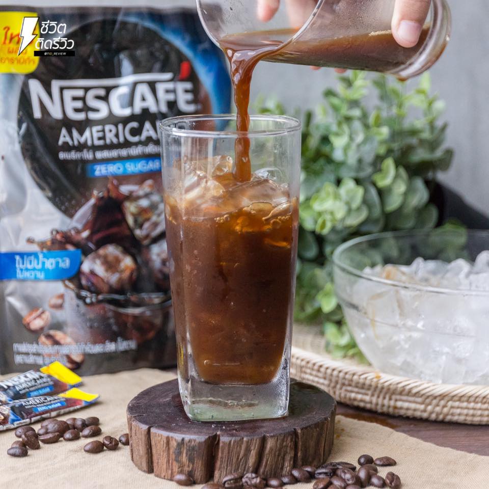 [HCM]Cà Phê Hòa Tan Americano Nestea Thái Lan (Không Đường)