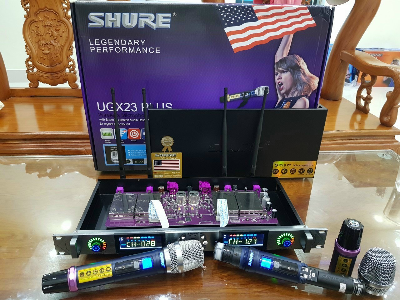 Micro shure ugx 23plus