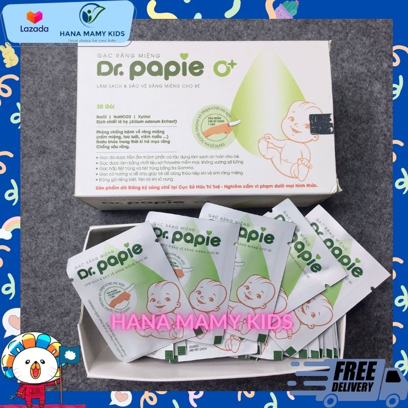 Gạc rơ lưỡi dr.papie