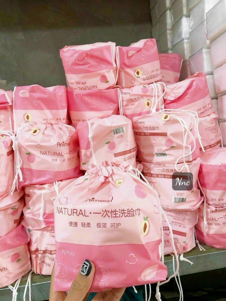 Khăn Giấy Khô ANIMERY Lau Mặt Vừa Làm Tẩy Trang Hàng Hot 40 Khăn / Cuộn