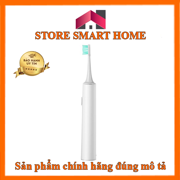 [HCM]bàn chải đánh răng điện xiaomi t300 sonic electric toothbrush chống nước ipx 7 bảo hành 6 tháng - Store Smart Home