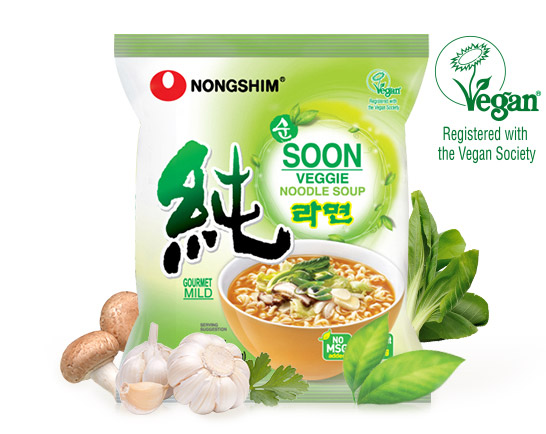 Mì Soon Veggie Ramyun Mì Chay Nongshim Vị Rau Củ