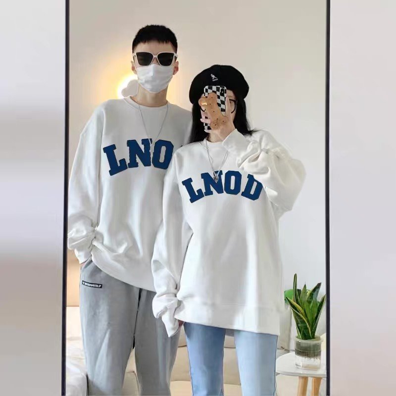 Áo sweater đôi nam nữ, áo nỉ đôi unisex nam nữ cao cấp