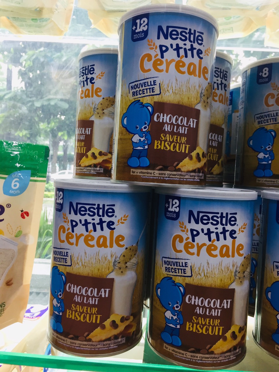 Ngũ cốc Nestle P'tit Souper vị bích quy sô cô la 400g 12m date 07.2022