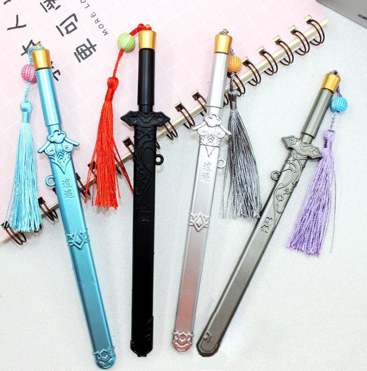 Combo 4 bút hình Tuyệt Thế Bảo Kiếm(Ma Đạo Tổ Sư) 4 màu